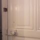 Old Haussmannian door 83x219.5cm with glazed transom frame.