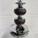 Vintage glass globe lamp / pendant lamp by Carlo Nason for Mazzega