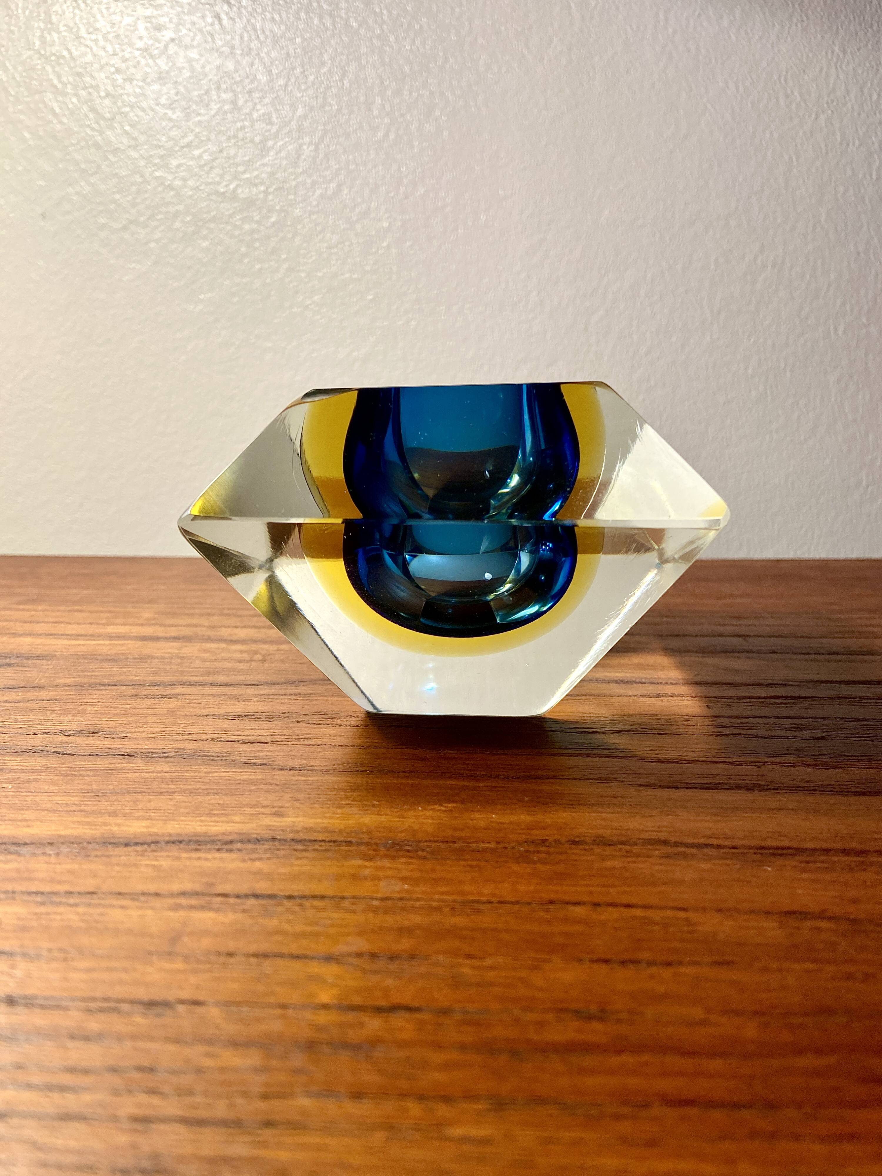 Ashtray Murano Sommerso
