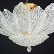 Napoli, Italian Murano Glass Ceiling Light or Flush Mount, 1970s