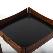 Table pliante à plateau de Mogens Lysell, Danemark, années 1960