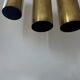 Set of 3 vintage pendant lights in solid brass, France 1960s