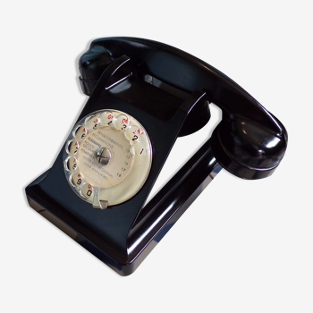 Vintage Bakelite dial phone