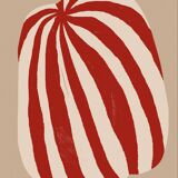 Abstract stripes giclee print, 50x70cm