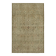 Hand-Knotted Anatolian Vintage 1970s 224 cm x 338 cm Beige Wool Carpet