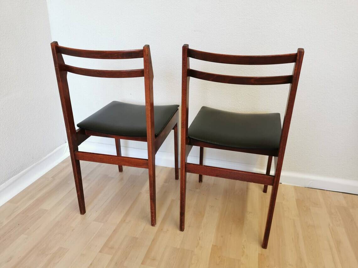 Set of 2 Vintage  Wooden Dining Chairs - Branko Ursic STOL Kamnik
