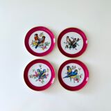 Vintage wall plates, birds, Kaiser AK Germany