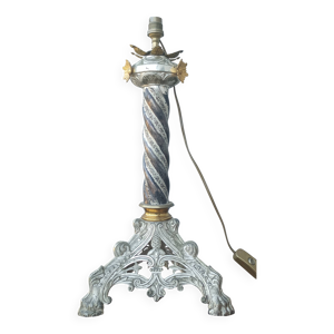 pied de lampe en bronze