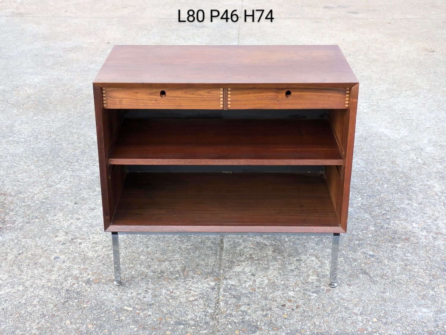 Vintage teak sideboard attributed to Poul Cadovius.