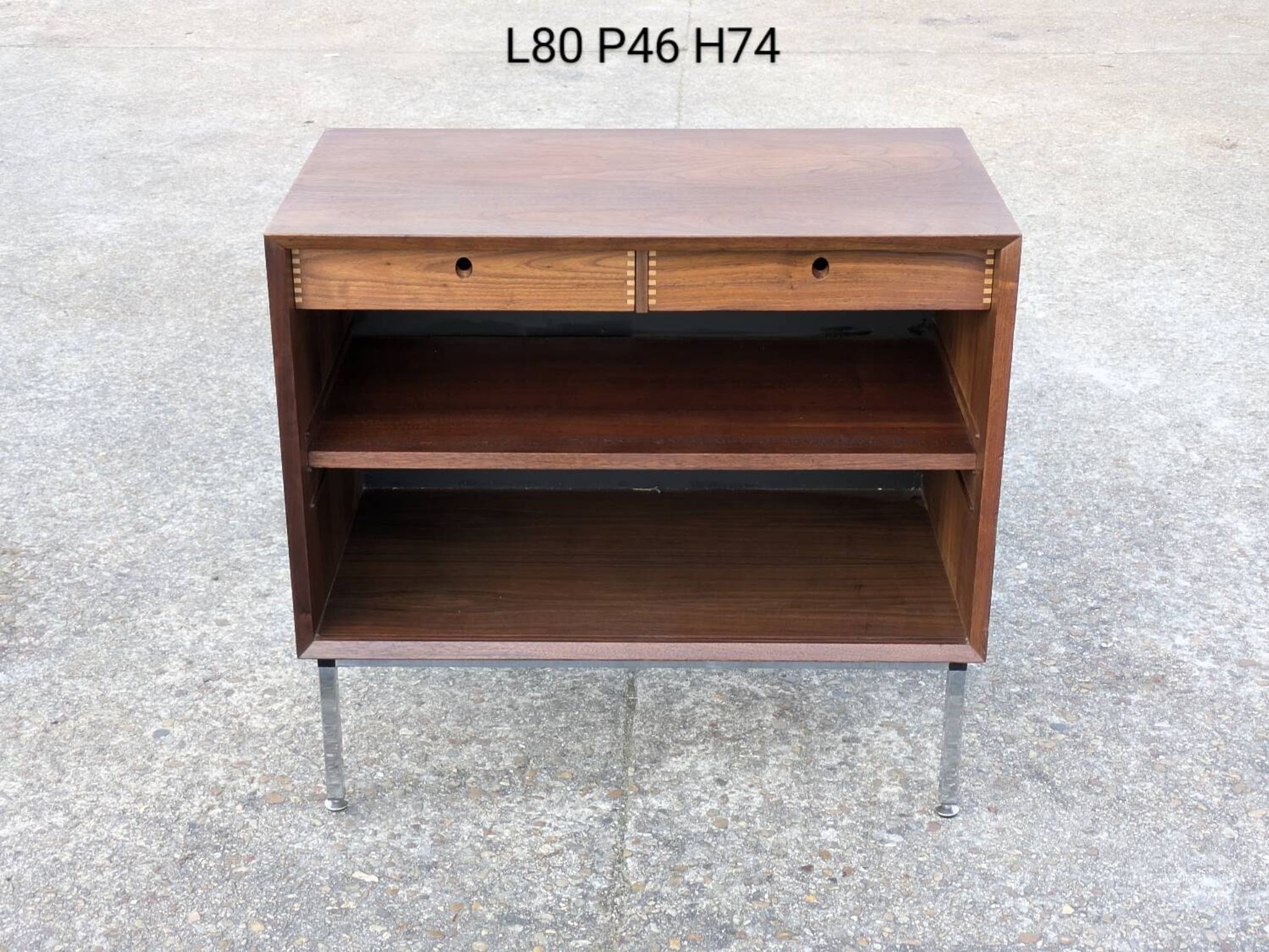 Vintage teak sideboard attributed to Poul Cadovius.