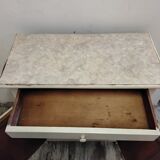 Old wooden Parisian buffet