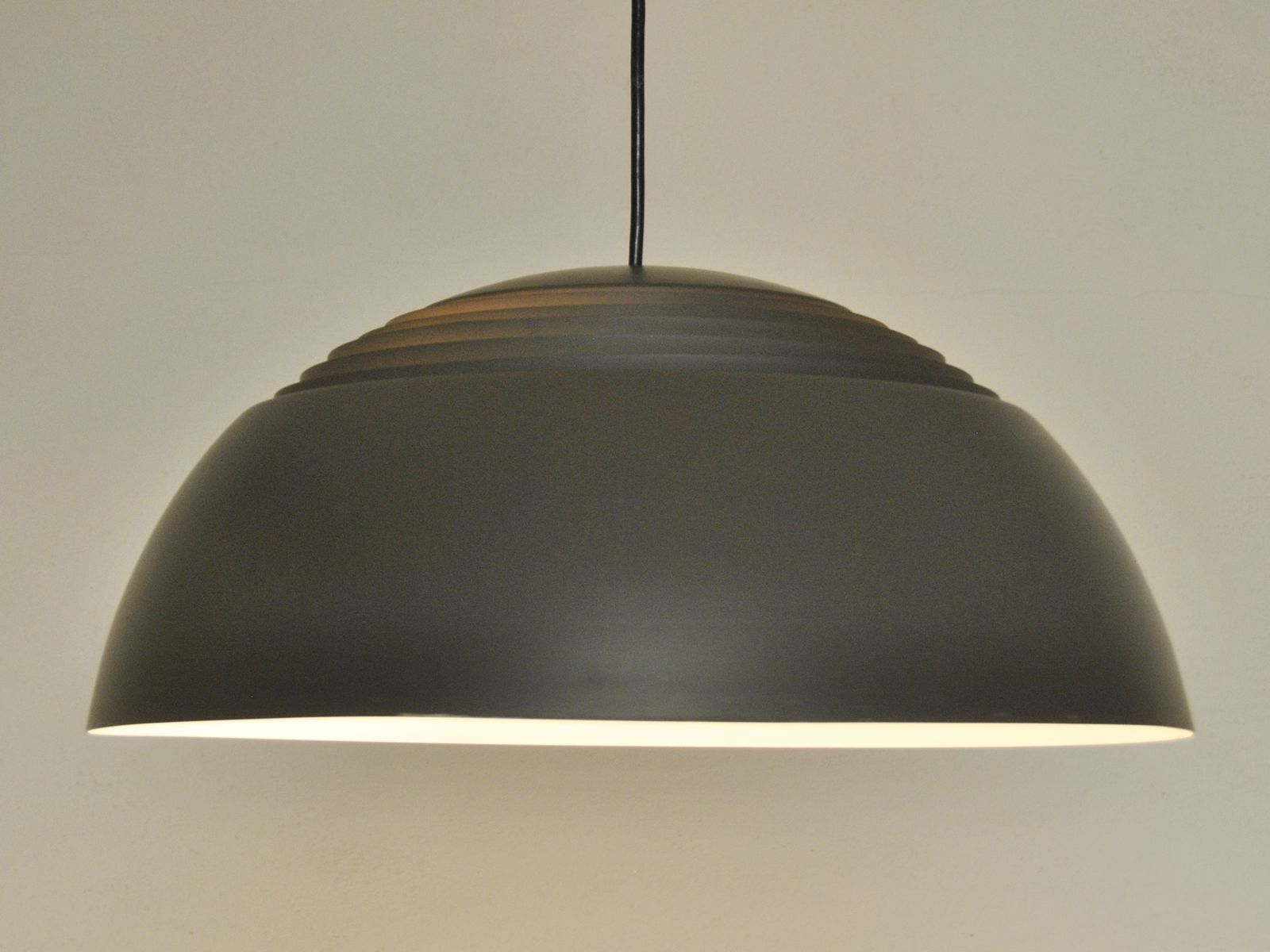 Royal lamp model AJ brown by Arne Jacobsen for Louis Poulsen