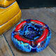 Vintage ashtray flame Vallauris