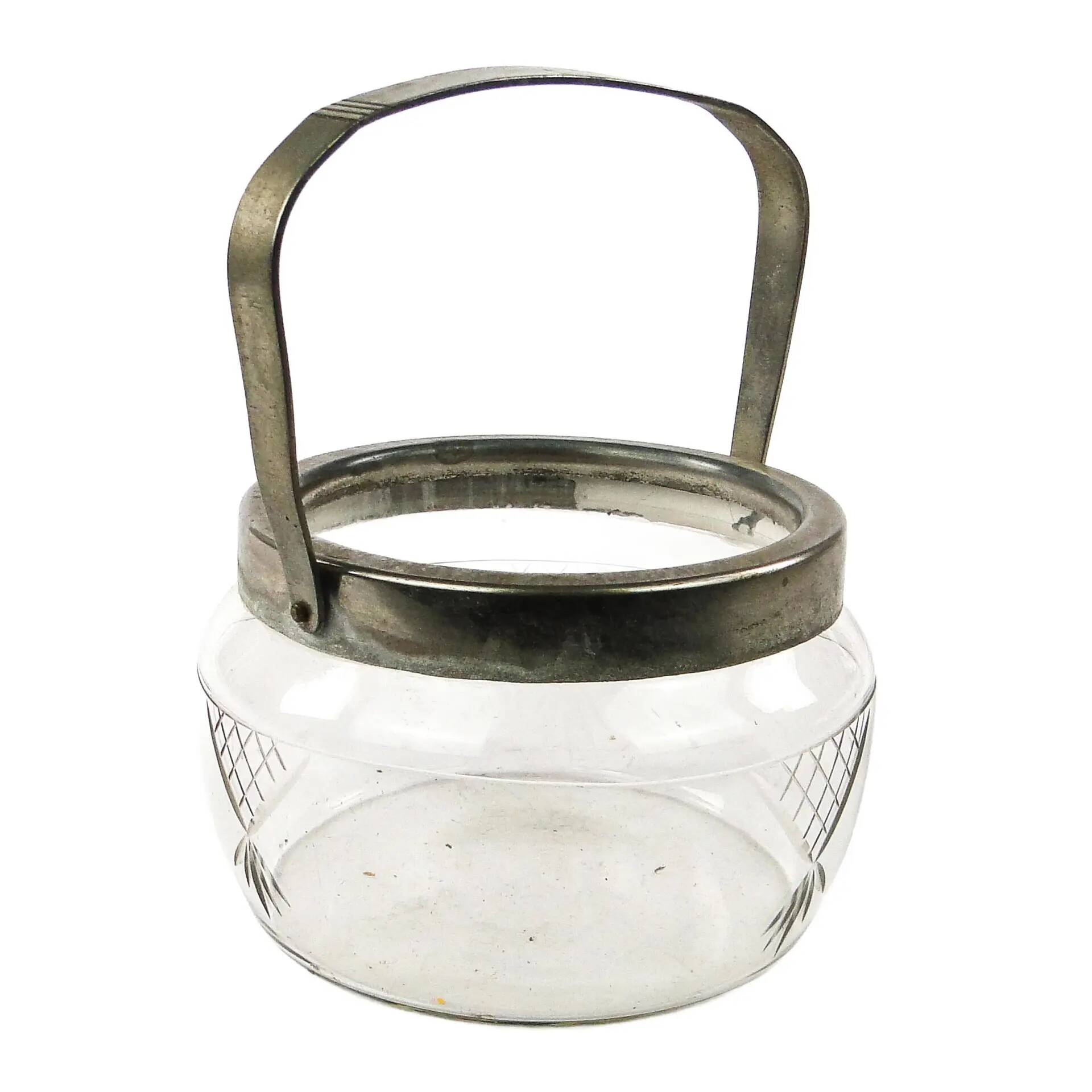 Art Nouveau sugar bowl, Belgium, early 20th century