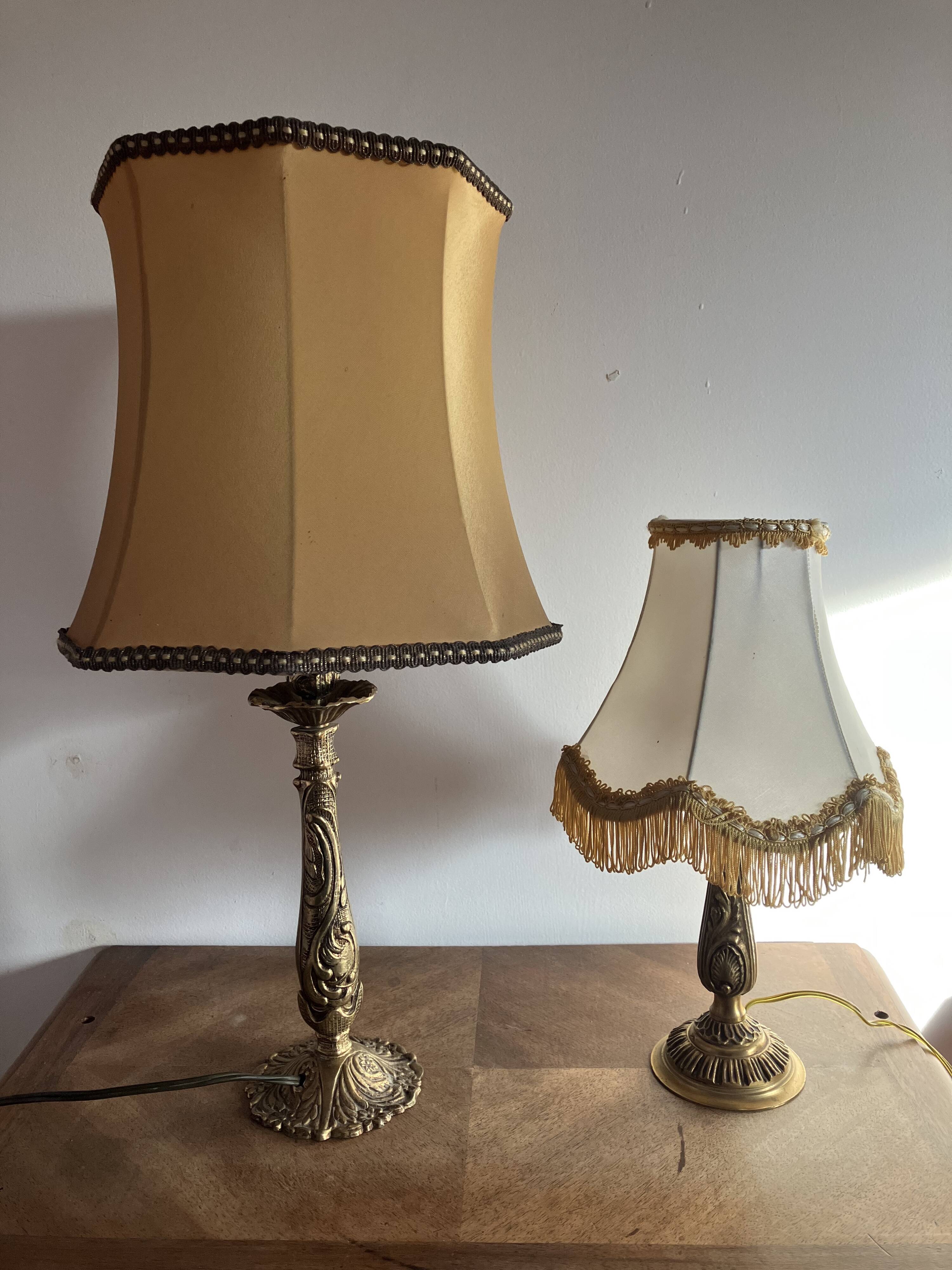 Bronze lamps