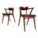 2 chaises modèle 209 par Thonet, années 1940