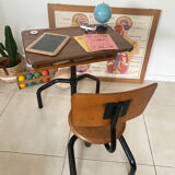 Vintage school desk