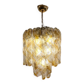 Torciglioni, Hanging Light by Mazzega, 1970s