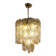 Torciglioni, suspension lumineuse de Mazzega, années 1970