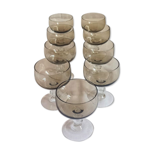lot de 9 verres ballon