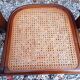 Lot de 4 chaises gondoles cannées