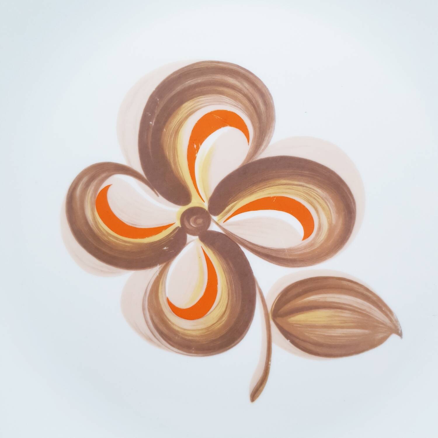 Service de table grande fleur