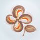 Service de table grande fleur