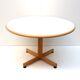 4x Vintage round dining table by Bruno Rey for Kusch and Co from the 1970s
