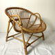 Basket chair in rattan