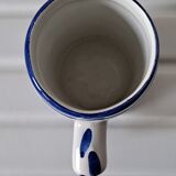 Manises earthenware vase mug