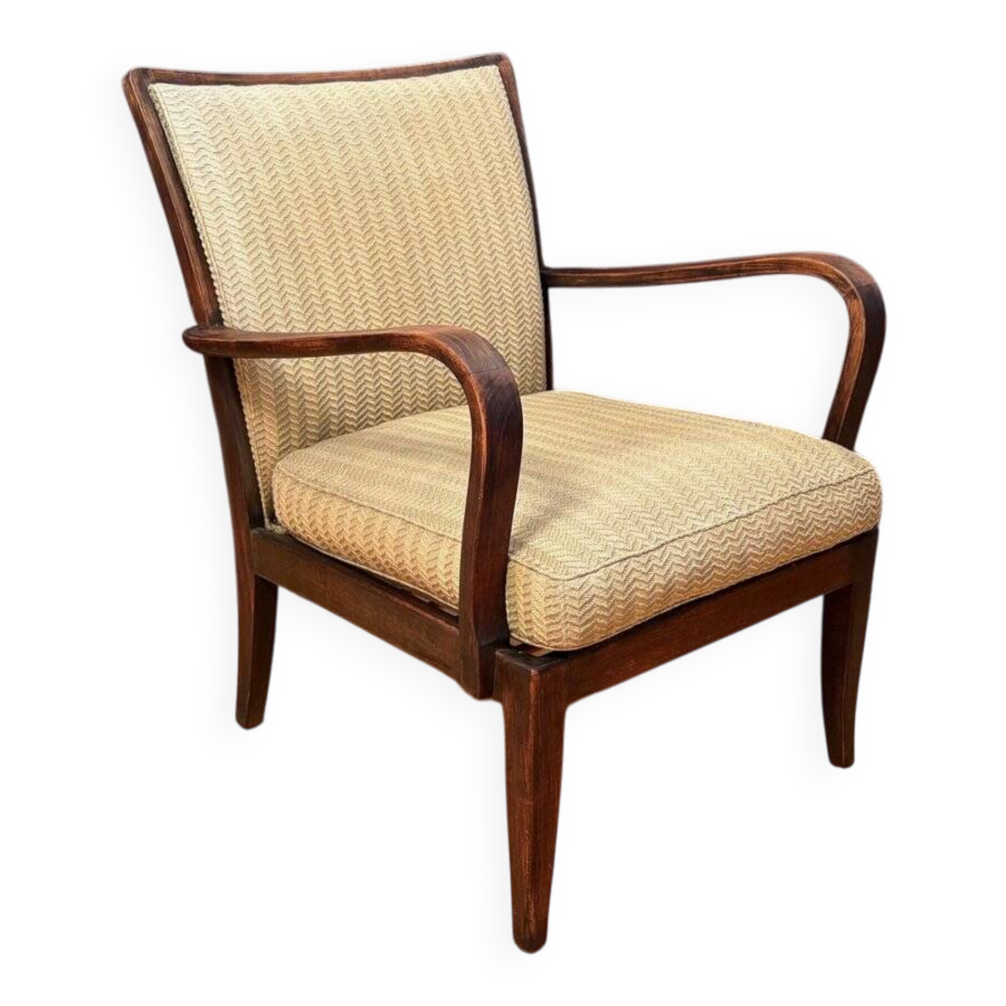 Vintage German armchair by Wilhelm Knoll, 1950s