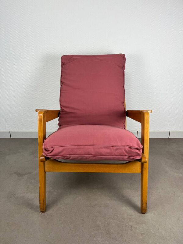 Fauteuil FS 105 par Pierre Guariche pour Free Span