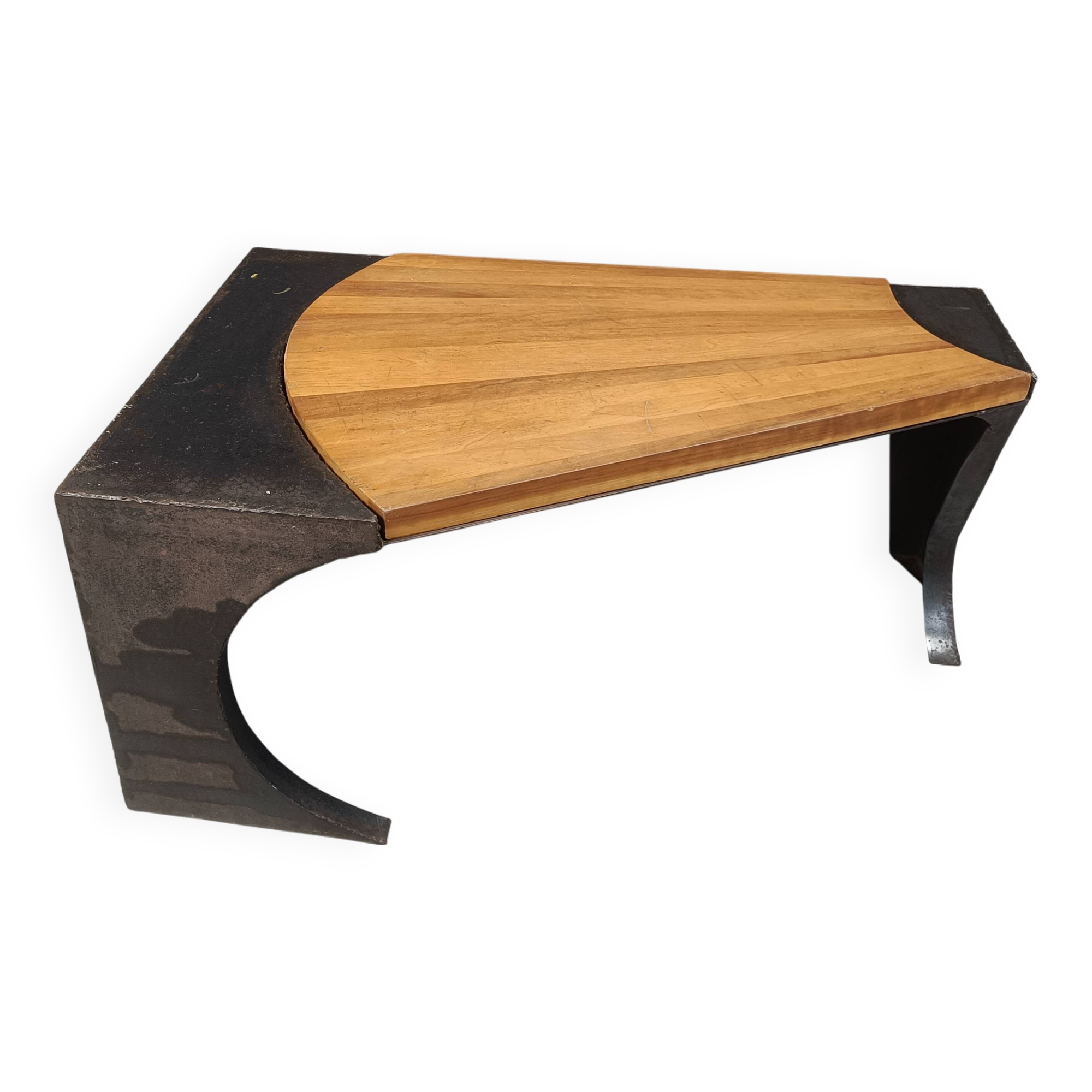Brutalist coffee table, 1970s