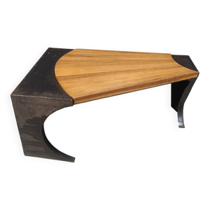 Table basse brutaliste,