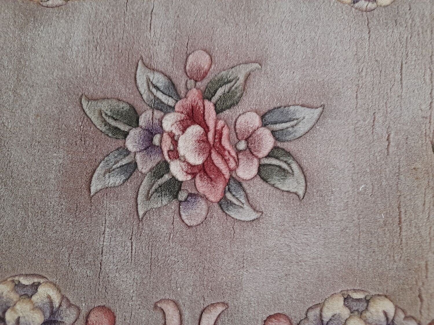 Chinese Rug 91 x 61 cm Handmade Vintage (1986) -