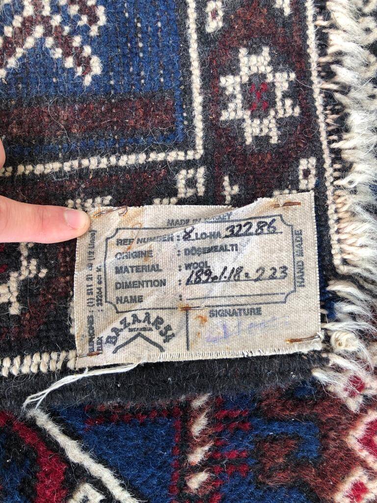 Handmade Turkish rug