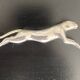 8 various animal knife holders in silver-colored metal