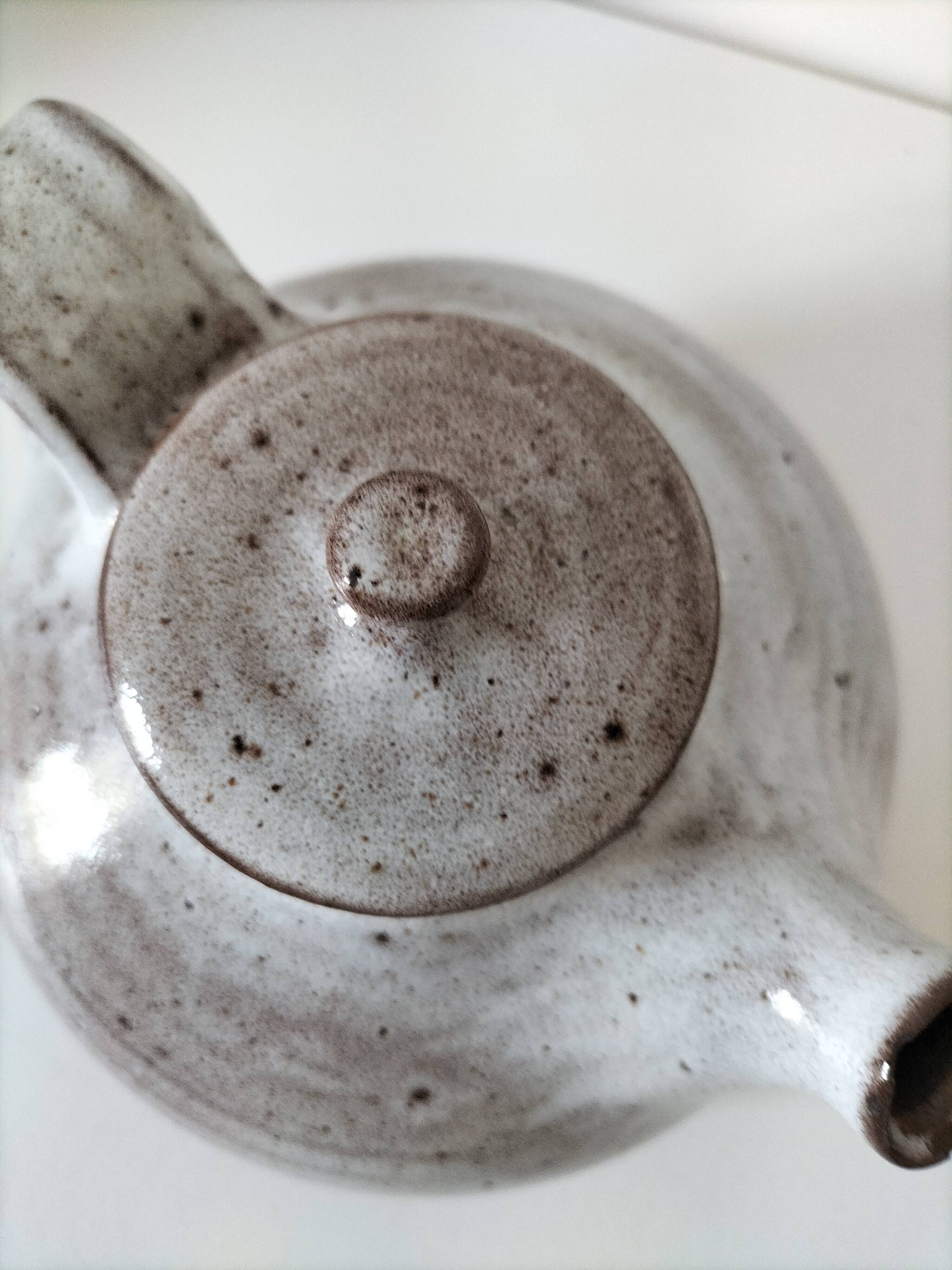 Stoneware teapot from Ratilly – Jeanne and Norbert Pierlot – 1960s/70s