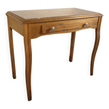 Table - console wood and marble 1930s
