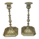 Pair of 19th century brass candlesticks
