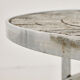 Table basse en acier avec plateau en pierre par Edel Hegedal pour L. Hjorth