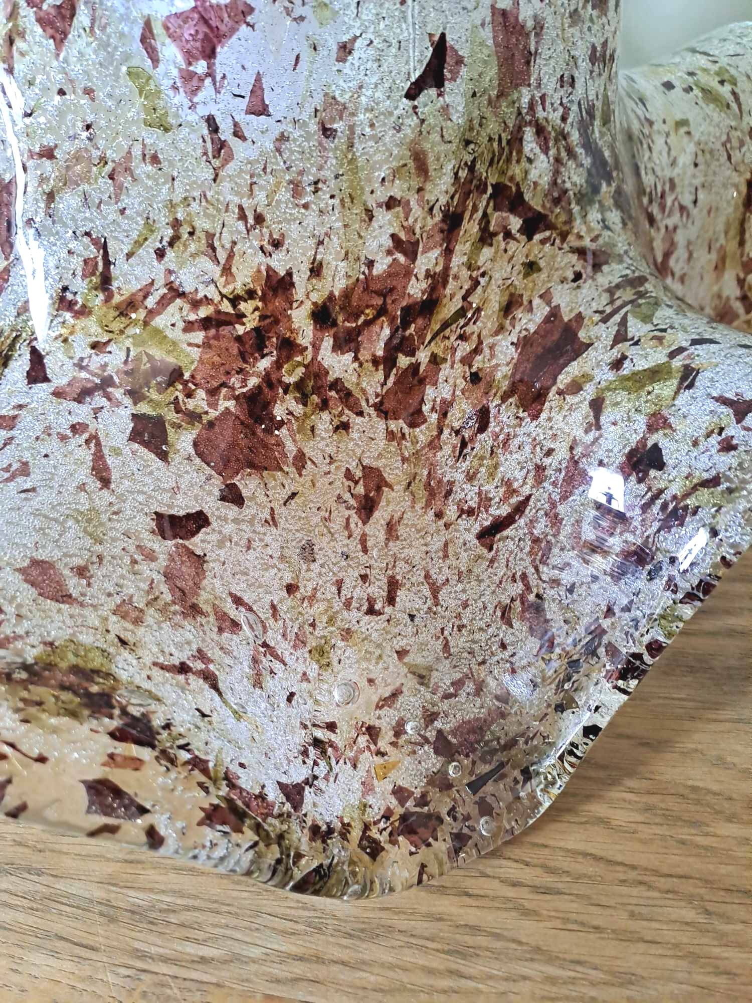 Murano glass paste suspension