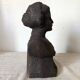 Cast iron bust door stop or bookend