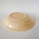 large floral hollow dish Gien 1950