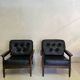 Paire de fauteuils scandinave danois