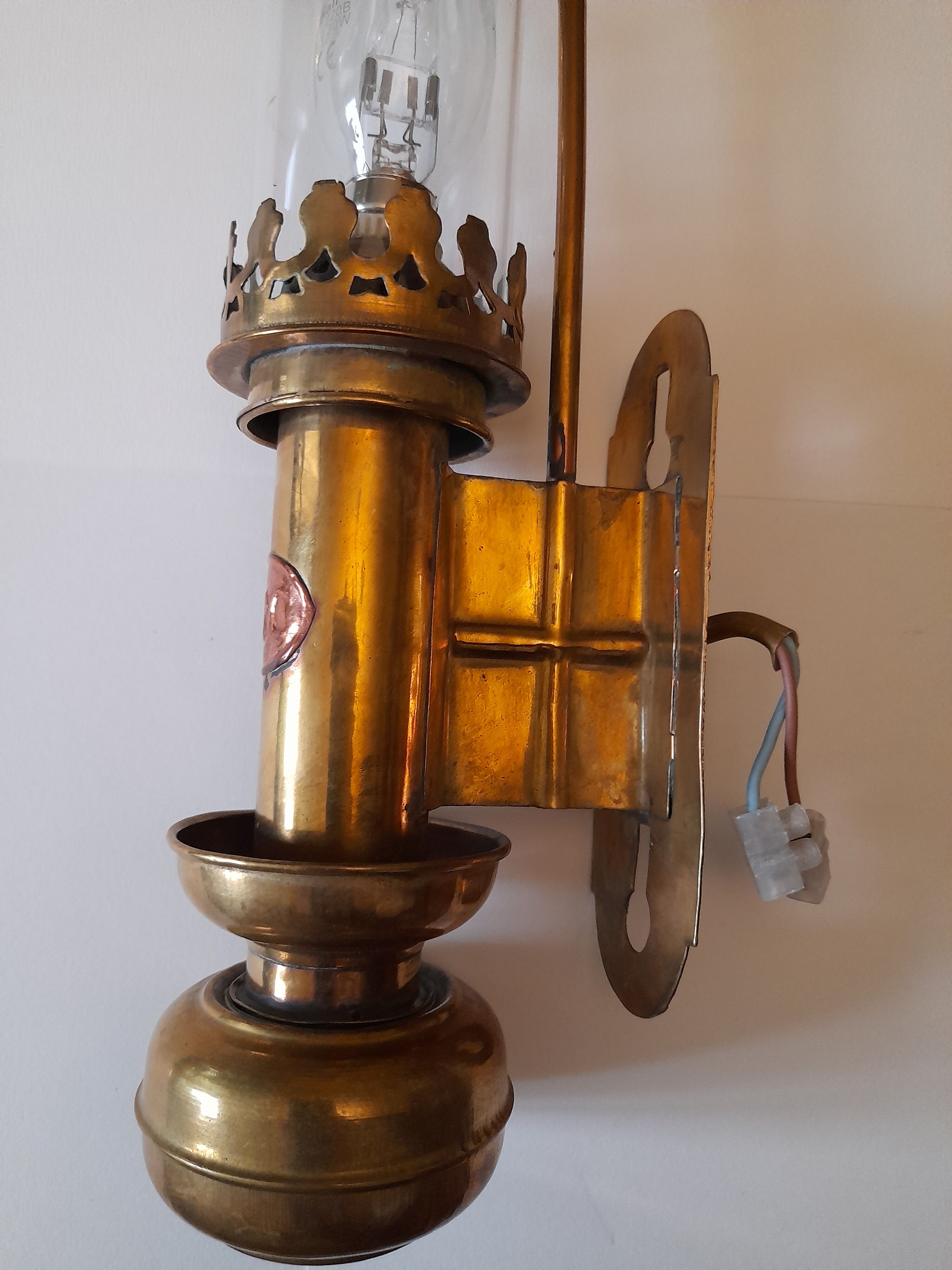 Lampe de wagon de train