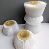Set of three designer vases