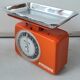 Vintage kitchen scale Stube West Germany orange