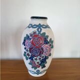 Art Deco Style Ceramic Amphora Vase