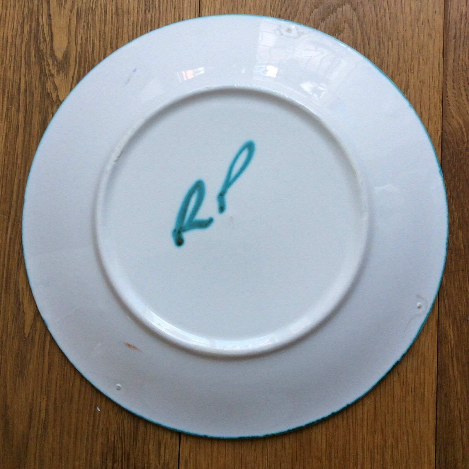 Ceramic plate Robert Picault Vallauris  vintage 50s - 24 cm